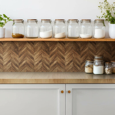 Vinyl tegels Bruine planken