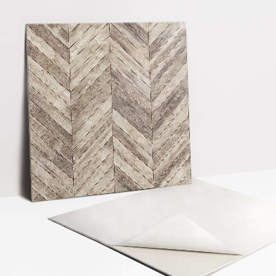 Vinyl tegels zelfklevend Bruine planken