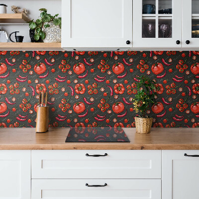 Vinyl tegels Paprika's en tomaat