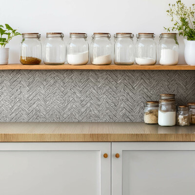 Vinyl tegels zelfklevend Zwart-witte panelen