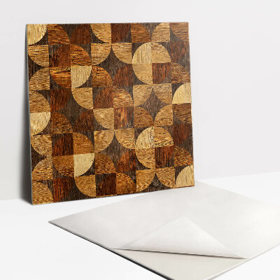 Vinyl tegels Tinten bruin hout