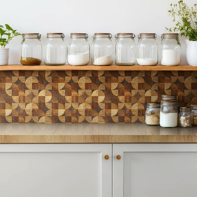 Vinyl tegels Tinten bruin hout