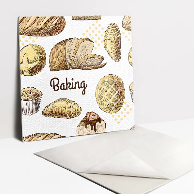 Vinyl tegels zelfklevend Brood