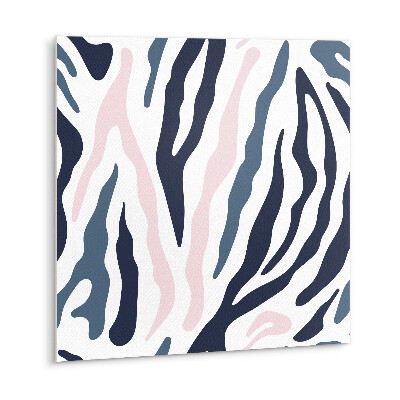 Vinyl tegels zelfklevend Kleurrijke zebra