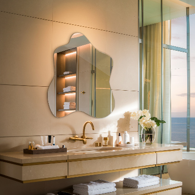 Spiegel vlek asymmetrische