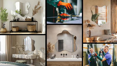 Spiegel vlek asymmetrische