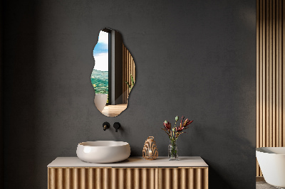 Spiegel asymmetrisch stijlvolle accessoire