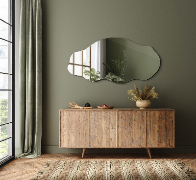 Spiegel asymmetrisch stijlvolle accessoire