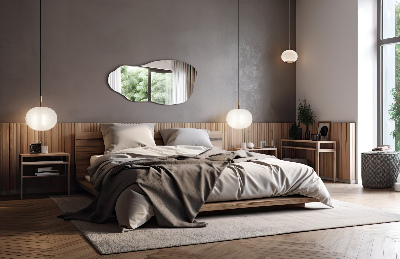 Onregelmatige spiegel moderne stijl