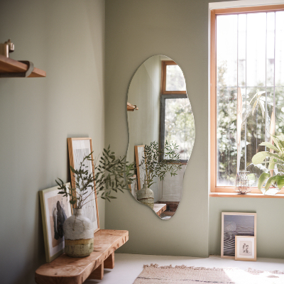 Spiegel asymmetrisch modern