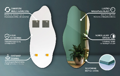 Spiegel asymmetrisch modern