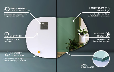 Asymmetrische spiegel uniek