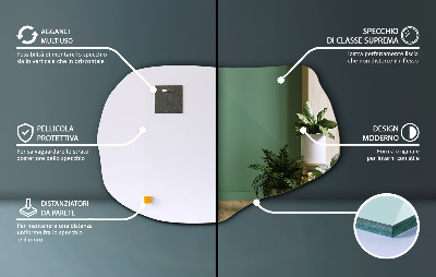 Asymmetrische spiegel uniek