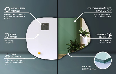 Asymmetrische spiegel uniek