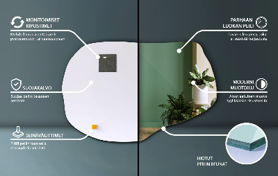 Asymmetrische spiegel uniek