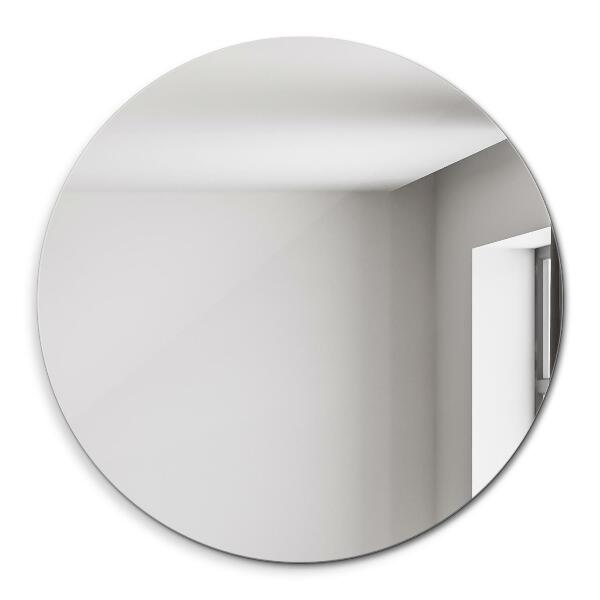 Ronde decoratieve spiegel voor aan de muur zonder frame