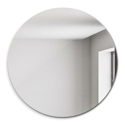Ronde decoratieve spiegel voor aan de muur zonder frame
