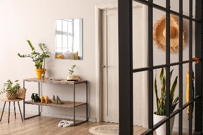 Rechthoekige spiegel frameloos