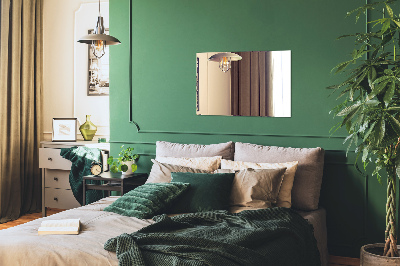 Rechthoekige spiegel frameloos