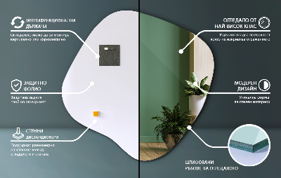 Spiegel vlek decoratief