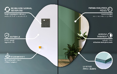 Spiegel vlek decoratief