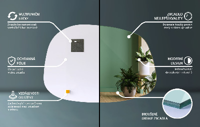 Spiegel organisch subtiele vorm