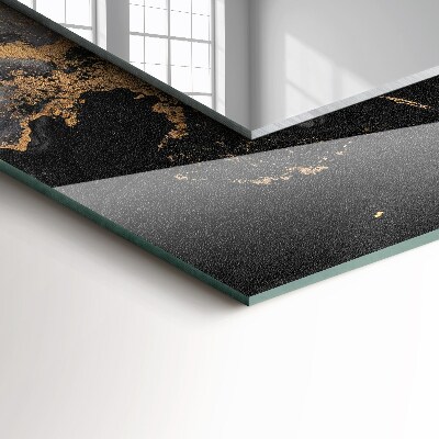 Rechthoekige spiegel met decoratie Abstracte moderne kunst