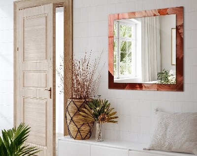 Rechthoekige spiegel met print Woestijn Canyon Rotsen