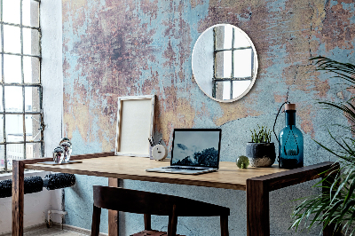 Ronde spiegel witte rand