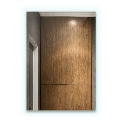 Rechthoekige hangende spiegel met LED-verlichting