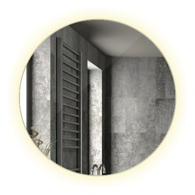 Decoratieve ronde spiegel met LED-verlichting