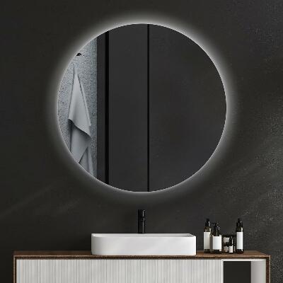 Decoratieve ronde spiegel met LED-verlichting