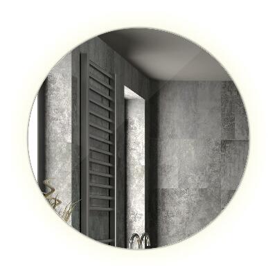 Decoratieve ronde spiegel met LED-verlichting