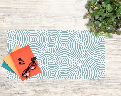 Bureau onderlegger Abstracte cirkels