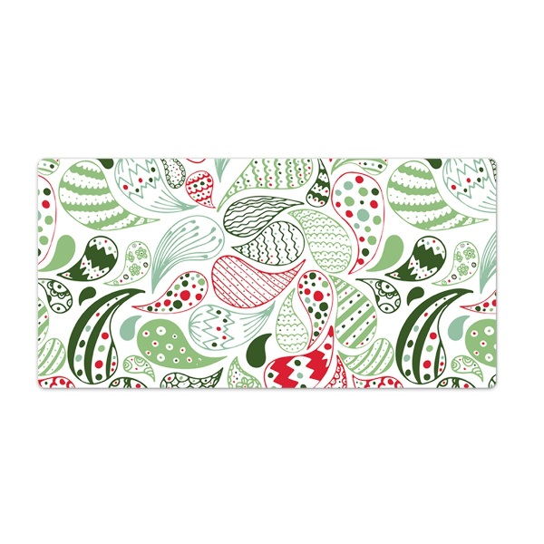 Onderlegger bureau Turks traanpatroon