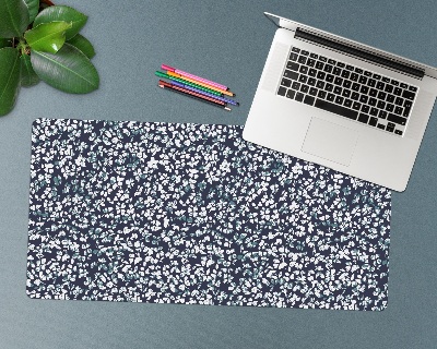 Bureau mat Kleine witte madeliefjes