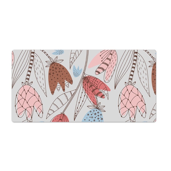 Onderlegger bureau Bloemencontour omtrek