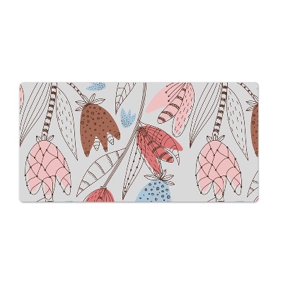 Onderlegger bureau Bloemencontour omtrek