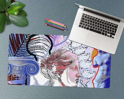 Onderlegger bureau Oude moderne beeldhouwkunst