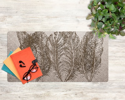 Bureau onderlegger Vogelverenpatroon