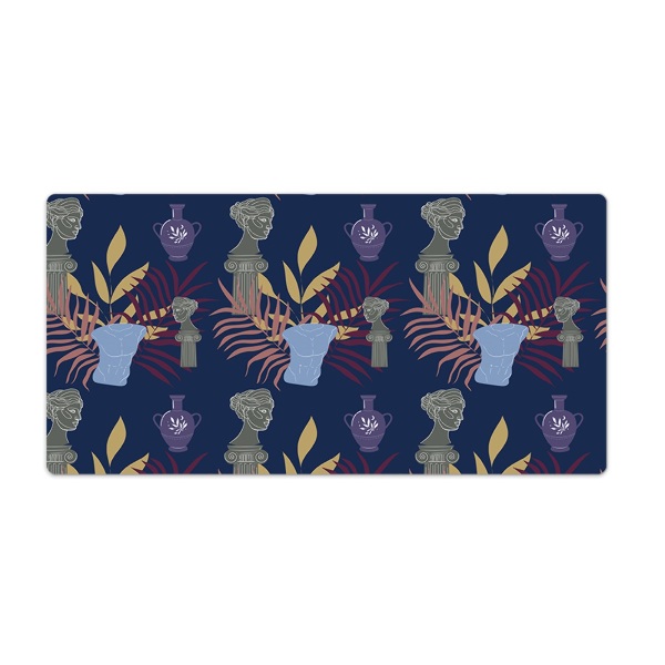 Onderlegger bureau Oude Griekse beeldjes