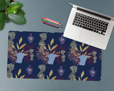 Onderlegger bureau Oude Griekse beeldjes