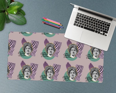 Bureau mat Minimalistische beeldhouwkunst