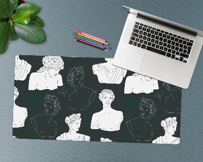 Onderlegger bureau Compositie van sculpturen