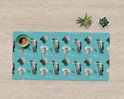 Bureau mat Griekse beeldhouwkunst