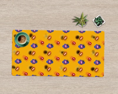 Bureau mat Fruitkat_kunst