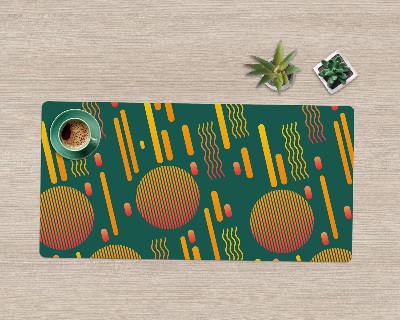 Bureau mat Retro zonsondergang