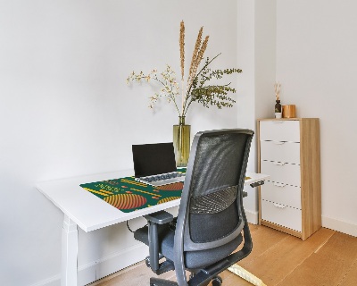 Bureau mat Retro zonsondergang