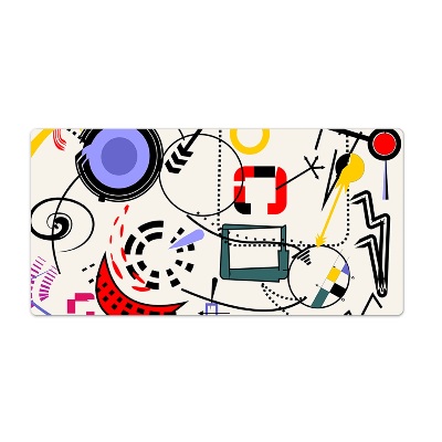 Onderlegger bureau Surrealistisch patroon