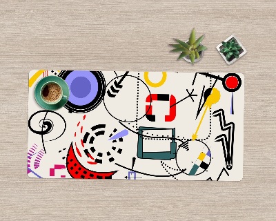 Onderlegger bureau Surrealistisch patroon